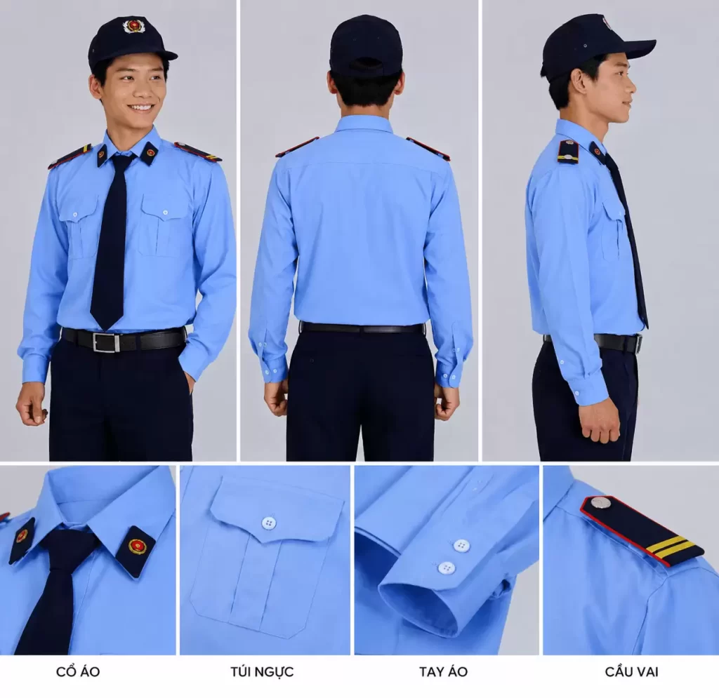 Đồng Phục Bảo Vệ May Mặc Medi – Chuyên Nghiệp, Bền Đẹp, Giá Xưởng