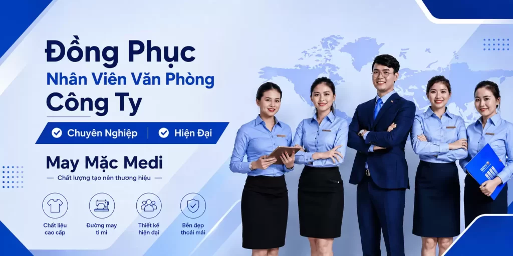 Đồng Phục Nhân Viên Văn Phòng Công Ty Chuyên Nghiệp, Hiện Đại 1 Đồng Phục Nhân Viên Văn Phòng Công Ty Chuyên Nghiệp, Hiện Đại
