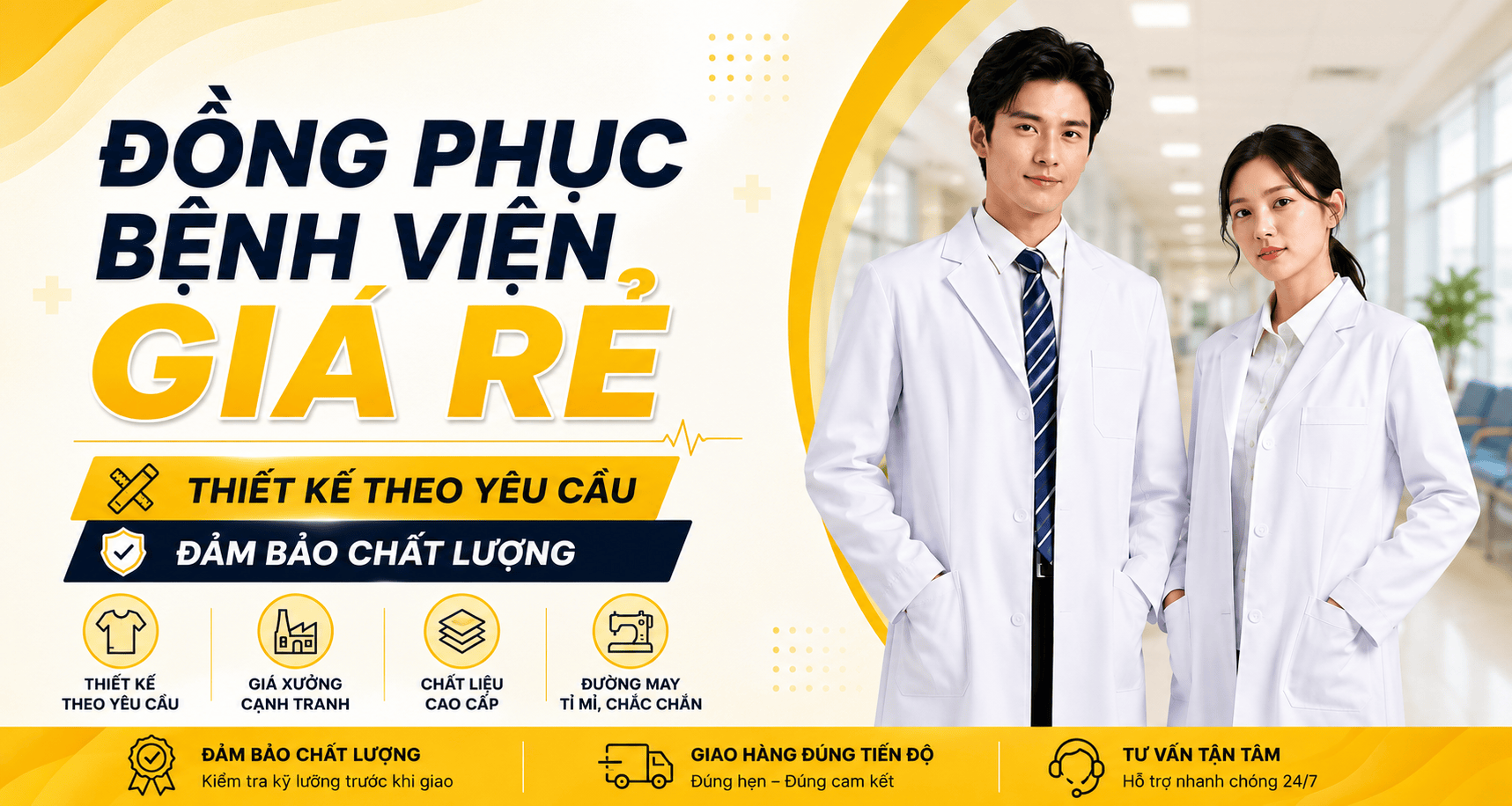 Đồng Phục Bệnh Viện Giá Rẻ