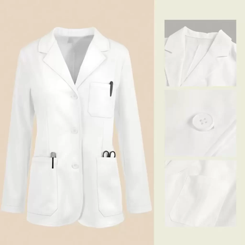 May Áo Blouse Đồng Phục Bác Sĩ Theo Yêu Cầu