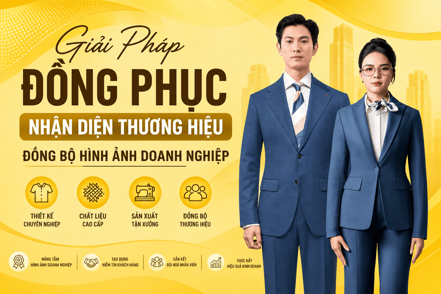 Giải Pháp Đồng Phục Nhận Diện Thương Hiệu